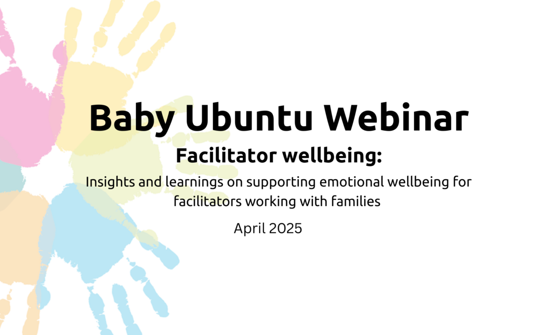 Supporting emotional wellbeing for facilitators working with families